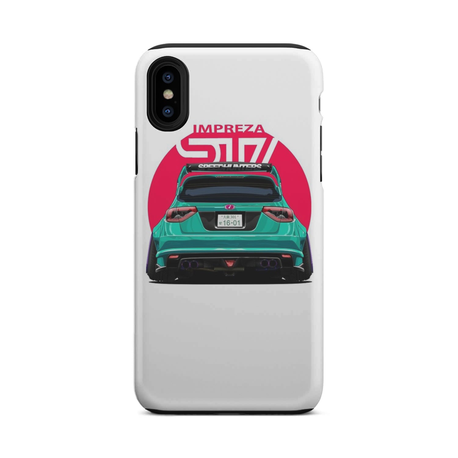 Subie Stanced Teal Phone Case