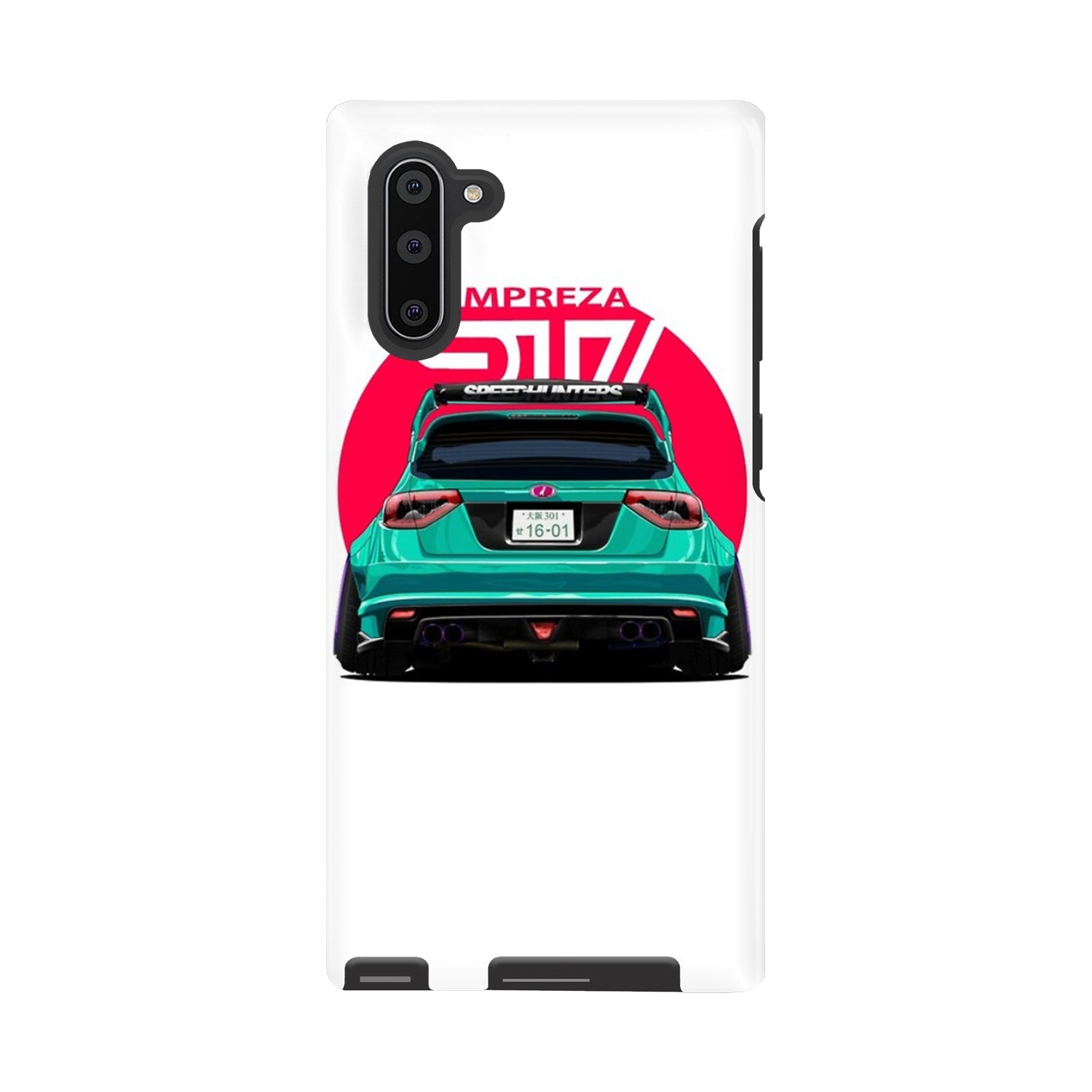 Subie Stanced Teal Phone Case